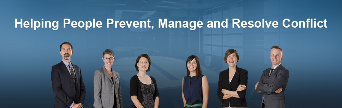 Helping People Prevent, Manage and Resolve Conflict